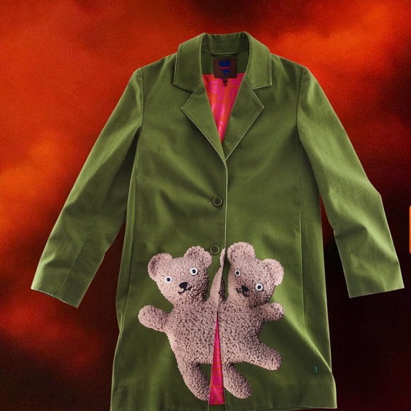 Marc Jacobs Jackets & Blazers - Marc Jacobs Heaven Teddy Coat Green